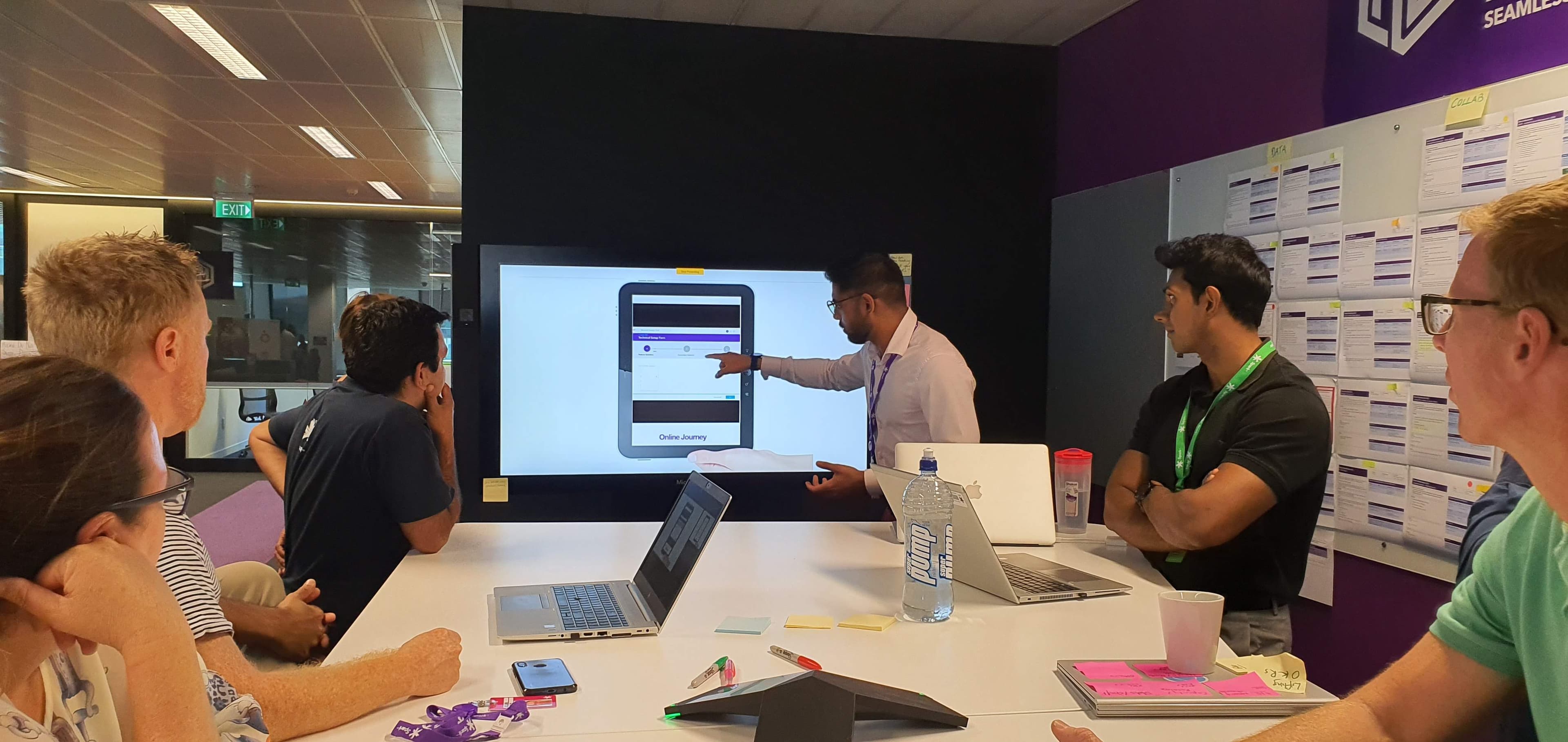 Presenting the product design to stakeholders