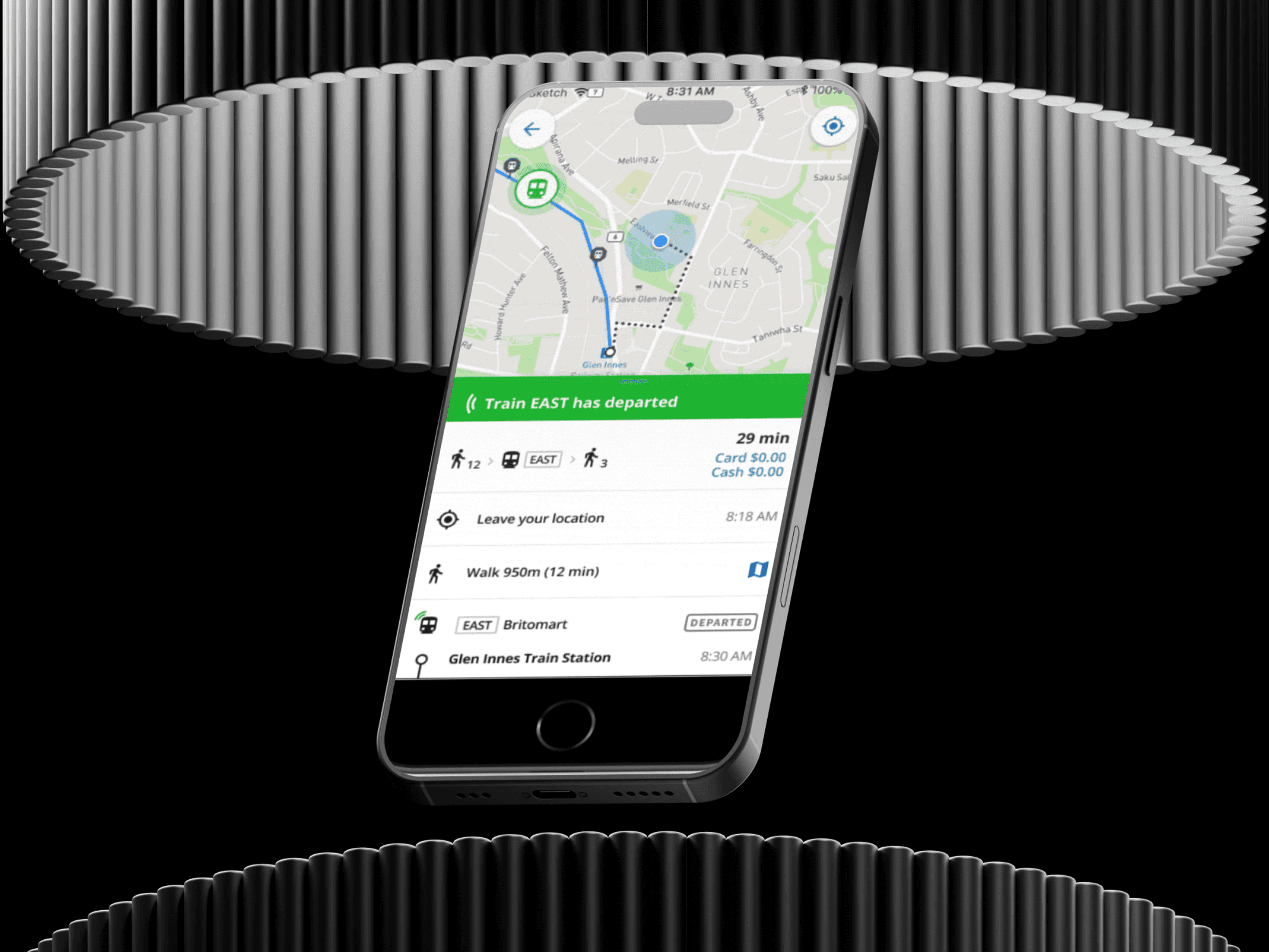 Transport Mobile App overview