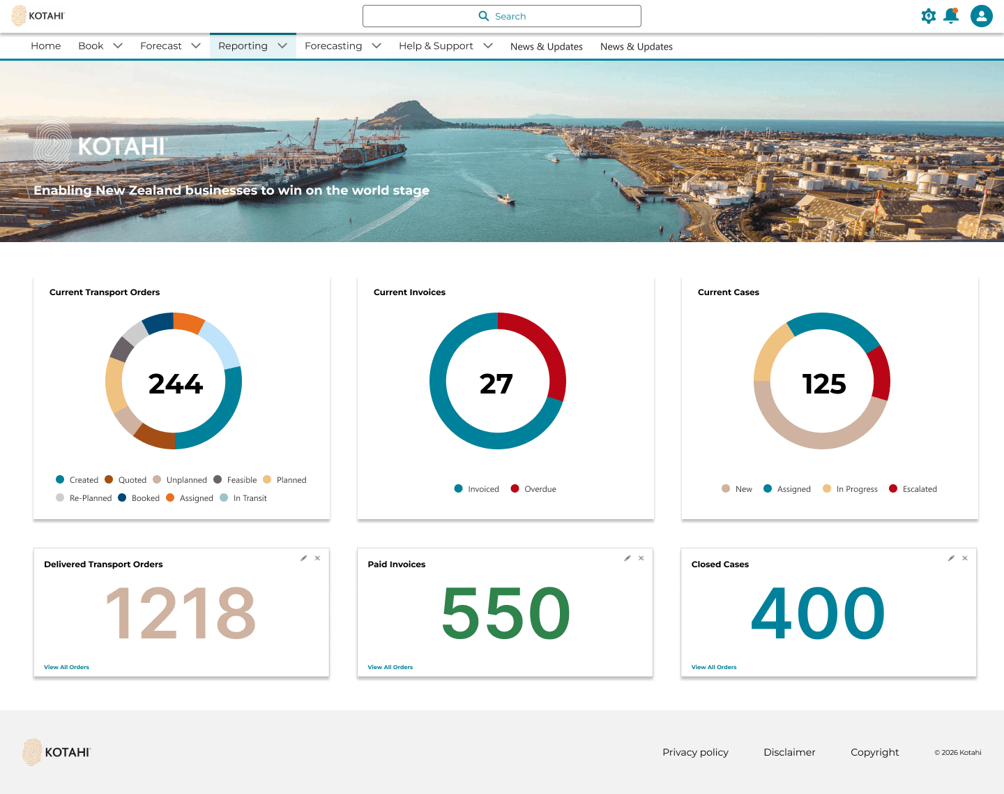 Customer portal